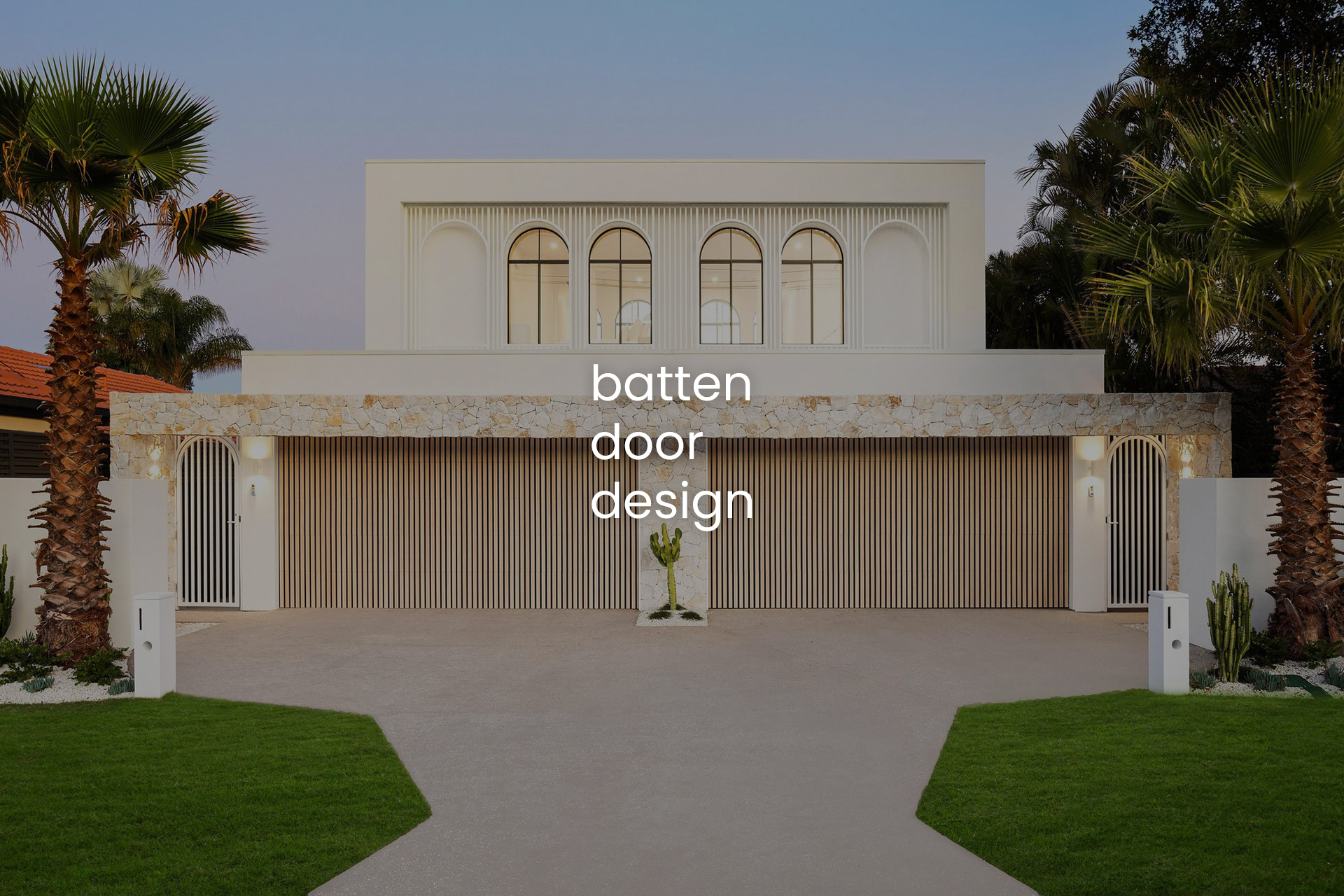 batten garage door